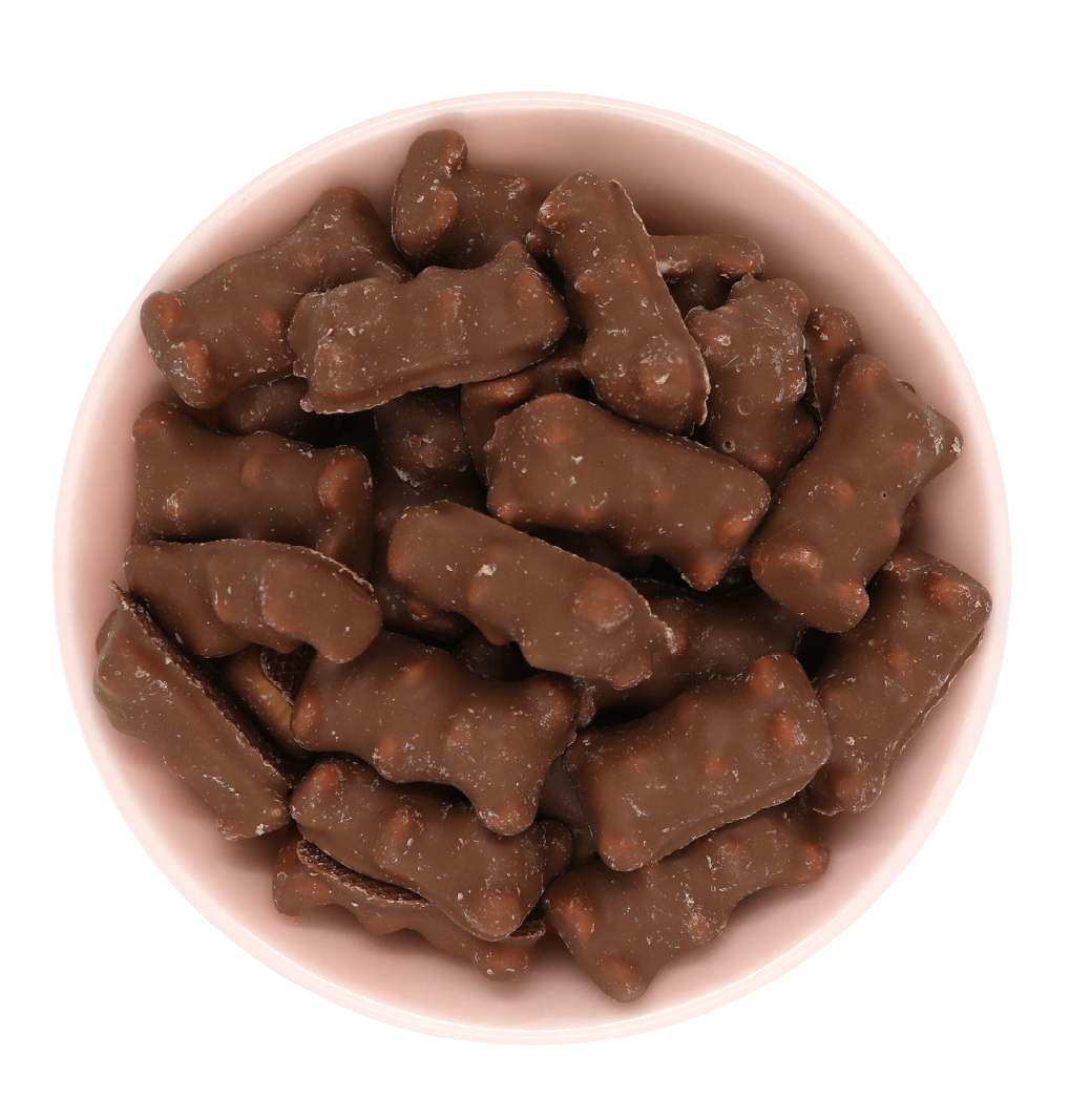 Chokolade bjørne Dankonfekt chokolade bjørne med skum slik bland selv slik online hurtig levering