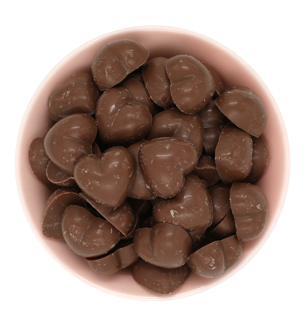 Chokolade karamel hjerter fra Dals slik bland selv slik online hurtig levering